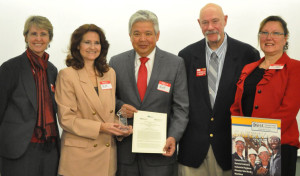  Dr. Rebecca Lytle KSC Dean of Professional and Graduate Studies, Kim Stille OSHA Region 1 Administrator, Dr. Walter Zakahi KSC Provost, Dr. Larry MacDonald Dept. Chair/Professor, Safety and Occupational Health Applied Sciences, Diane Malachowski Director of OTIEC Region 1.