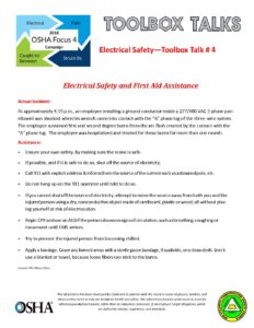 Electrocution Toolbox Talk #4 | Oshaedne